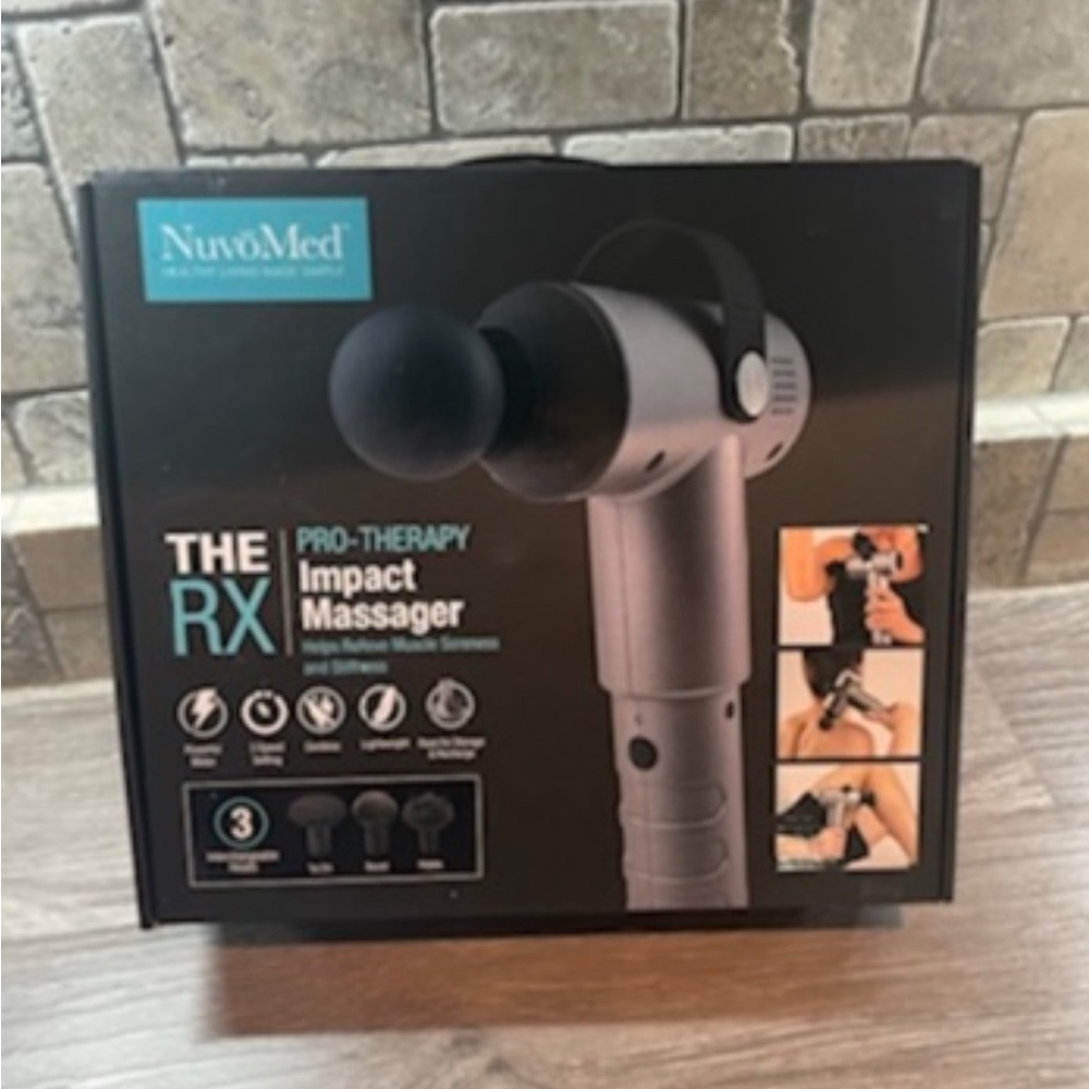 NWT NuvoMed Impact Massager